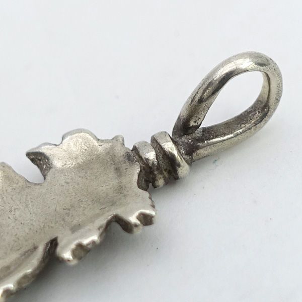 SAAD ◇ネックレストップ/フェザー/925/左向き 【ネックレス