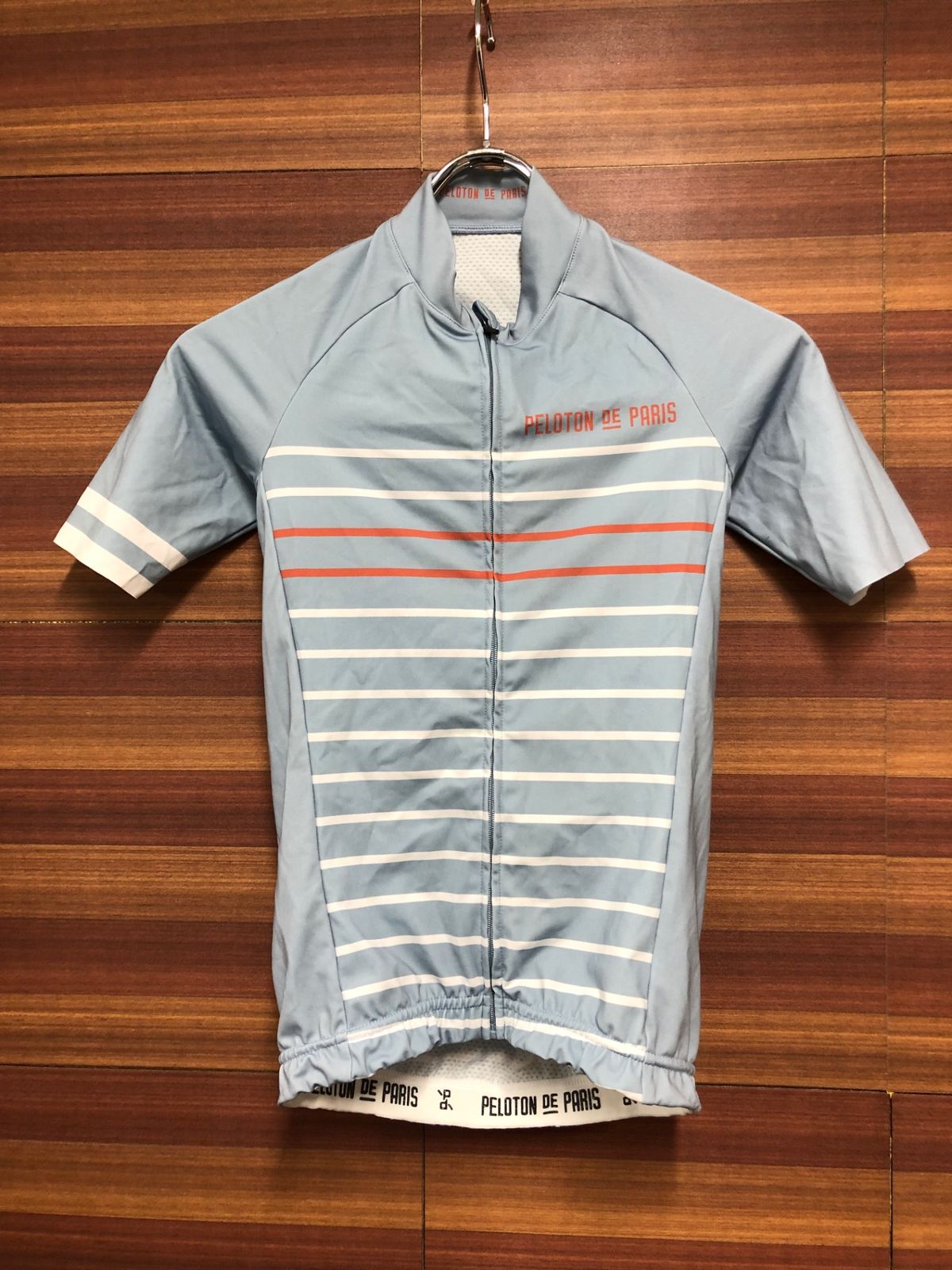 Peloton  de  Paris  半袖ジャージ　レディース　XS IL342 プロトンドパリ PELOTON DE PARIS 半袖 サイクルジャージ 水