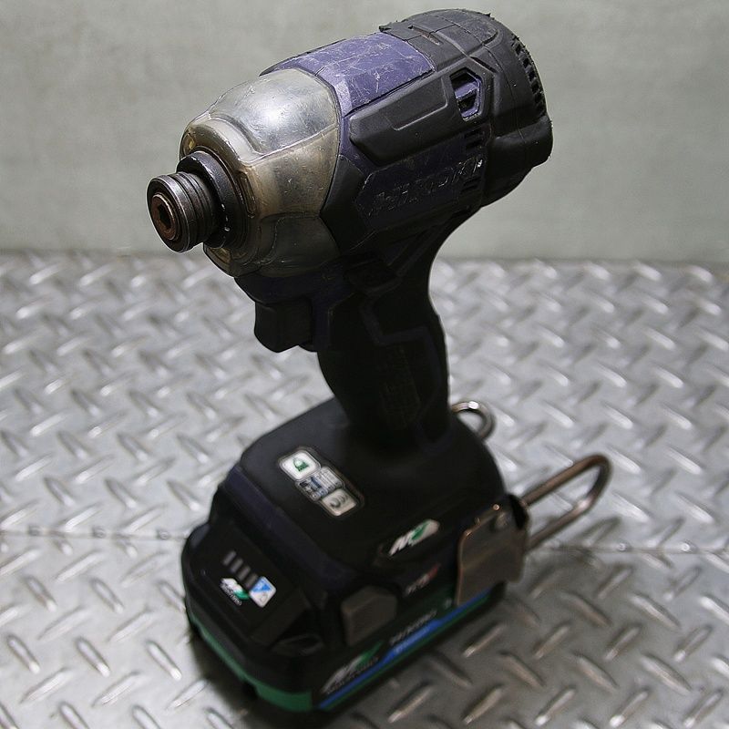 新潟発 ハイコーキ コードレスインパクトドライバー WH 36 DC 2 XPDSZ V ディープオーシャンブルー 工具