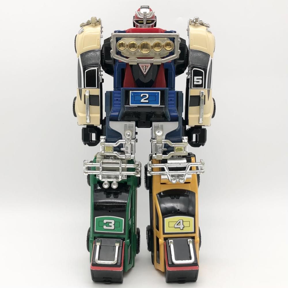 中古】現状渡/訳有 バンダイ 激走戦隊カーレンジャー 激走合体 DX RV