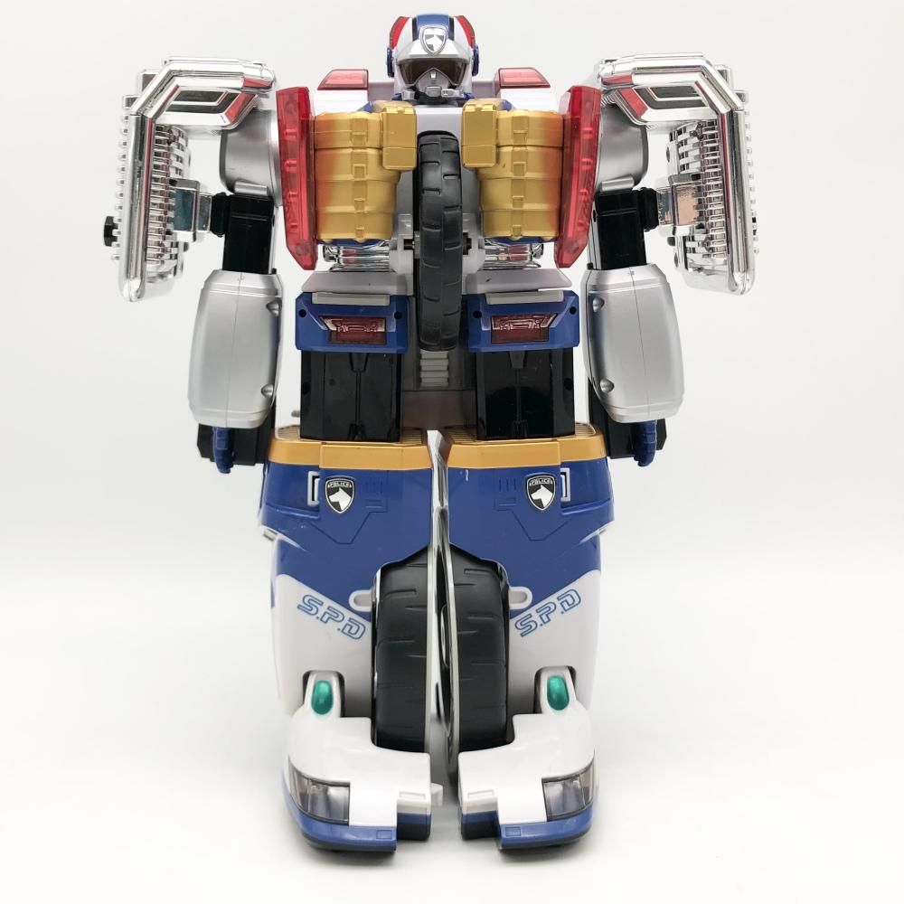 中古】現状渡 バンダイ 特捜戦隊デカレンジャー 特捜変形DXデカ