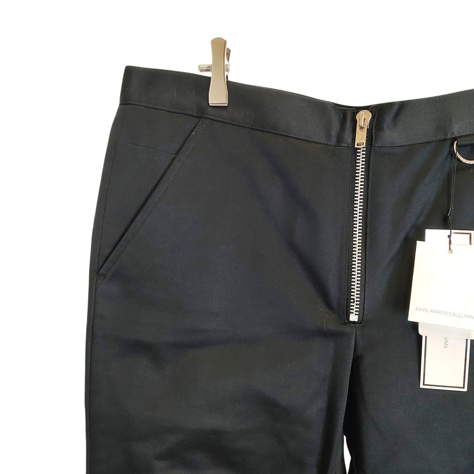 23AW ジョンローレンスサリバン Leather lace-up pants JOHN LAWRENCE SULLIVAN ジョンローレンスサリバン Cotton satin biker