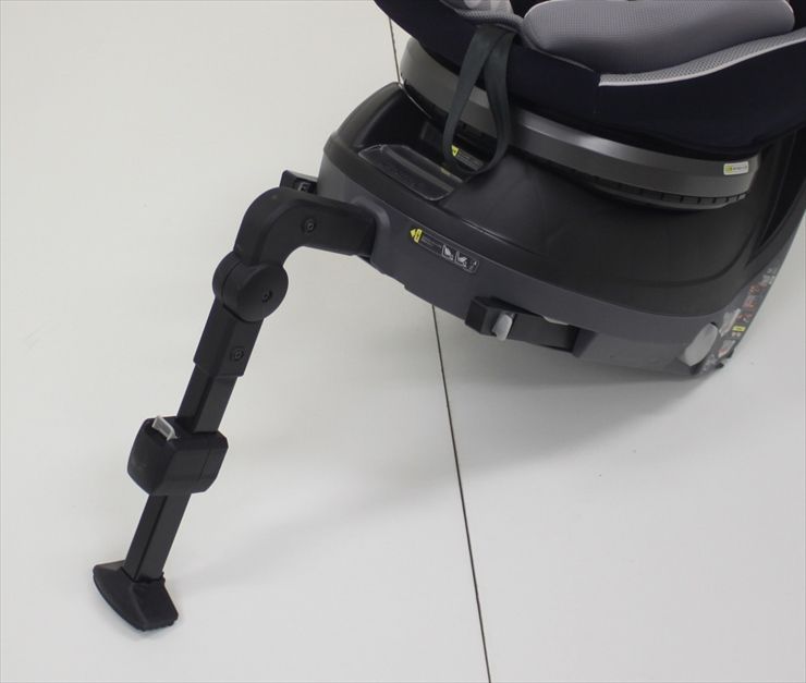 美品 クルムーヴ スマート ISOFIX エッグショック JN-570 ネイビー