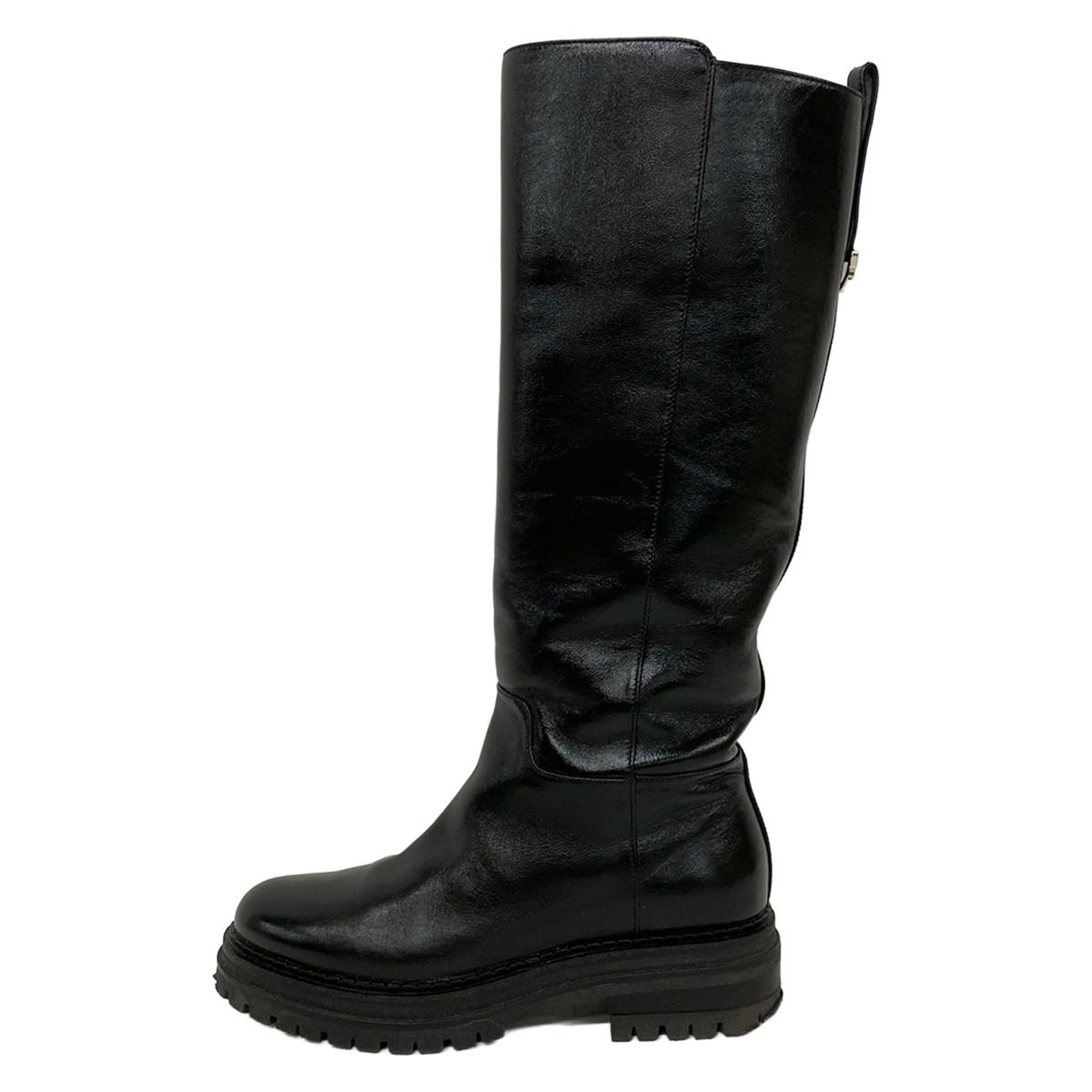 sergio rossi(セルジオロッシ) ロングブーツ 36 1/2 レディース - 黒