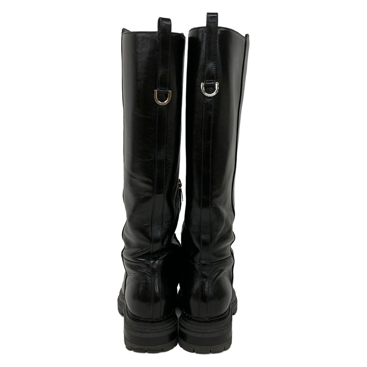 sergio rossi(セルジオロッシ) ロングブーツ 36 1/2 レディース - 黒