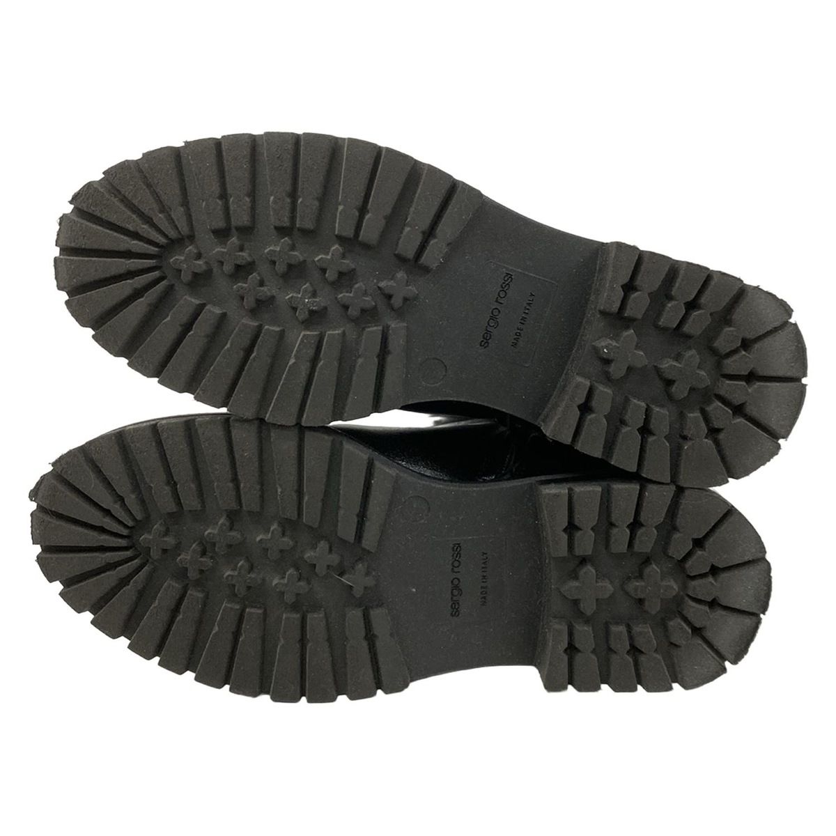 sergio rossi(セルジオロッシ) ロングブーツ 36 1/2 レディース - 黒