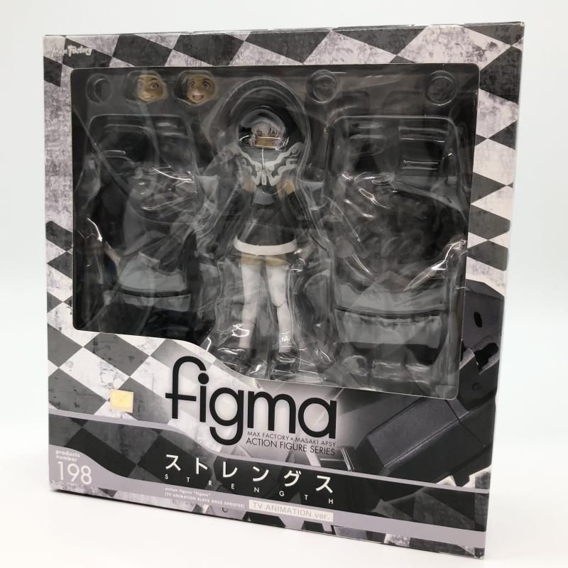 figma ストレングス ブラック★ロックシューター No.198 未開封 figma ストレングス TV ANIMATION ver.