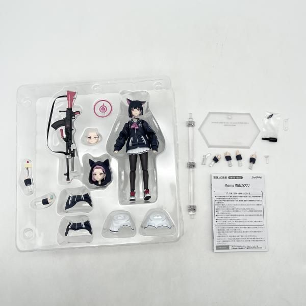 中古】開封 figma 620 杏山カズサ マックスファクトリー ブルー