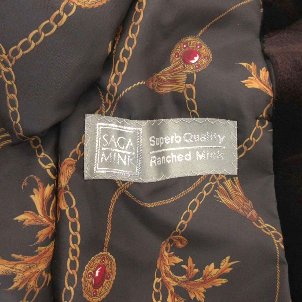 サガミンク SAGA MINK 銀サガ シェアードミンク ファーコート スタンド