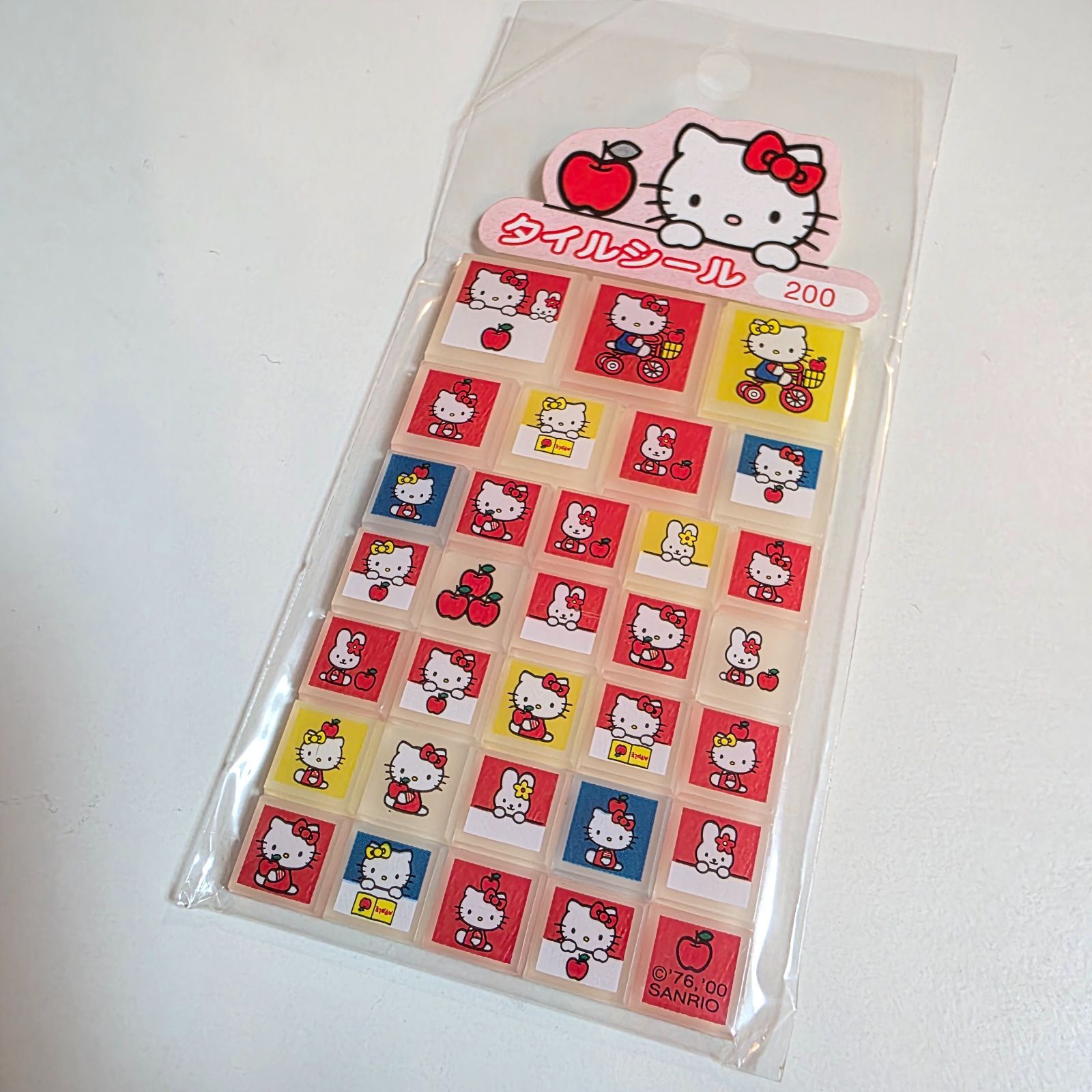 平成レトロ サンリオ ハローキティ キティーちゃん タイルシール KT