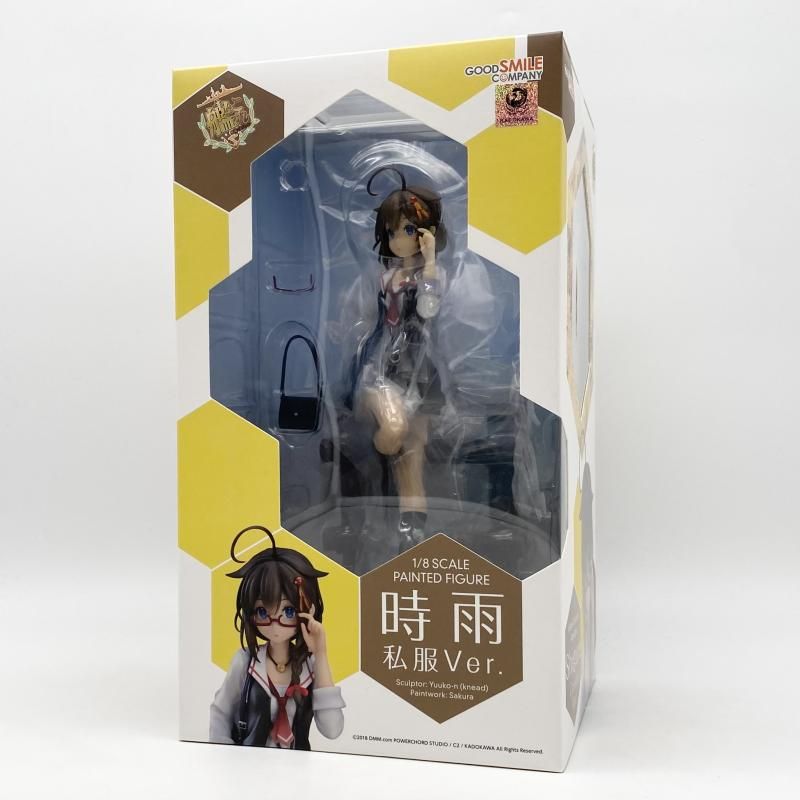 中古】未開封 1/8 時雨 私服Ver. グッドスマイルカンパニー 艦隊これく