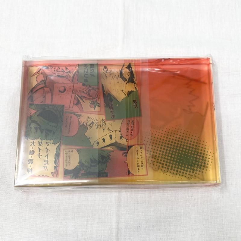 中古内袋未開封 アクリルブロック HEROES 爆豪勝己 BD2 誕生日 2024 集英社
