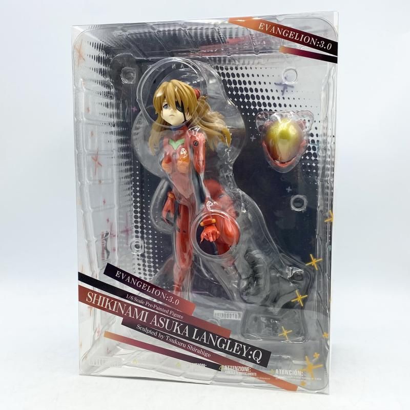 中古】開封 1/6 式波・アスカ・ラングレー:Q プラグスーツver. 壽屋 