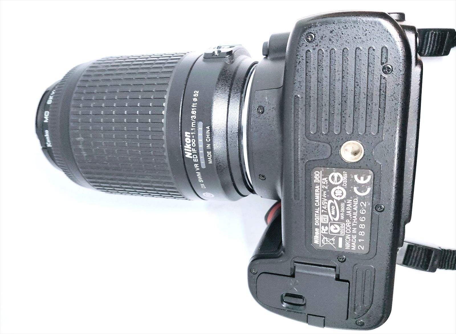 Nikon ニコン デジタル一眼レフカメラ D60 レンズ 55-200mm f/4-5.6