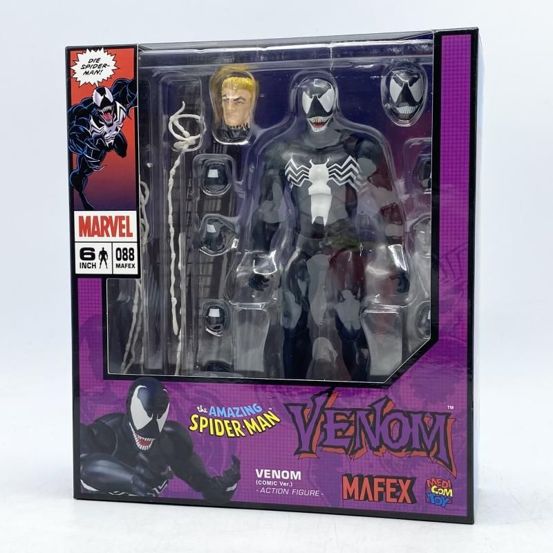 中古】開封 MAFEX マフェックス 088 VENOM ヴェノム コミックVer