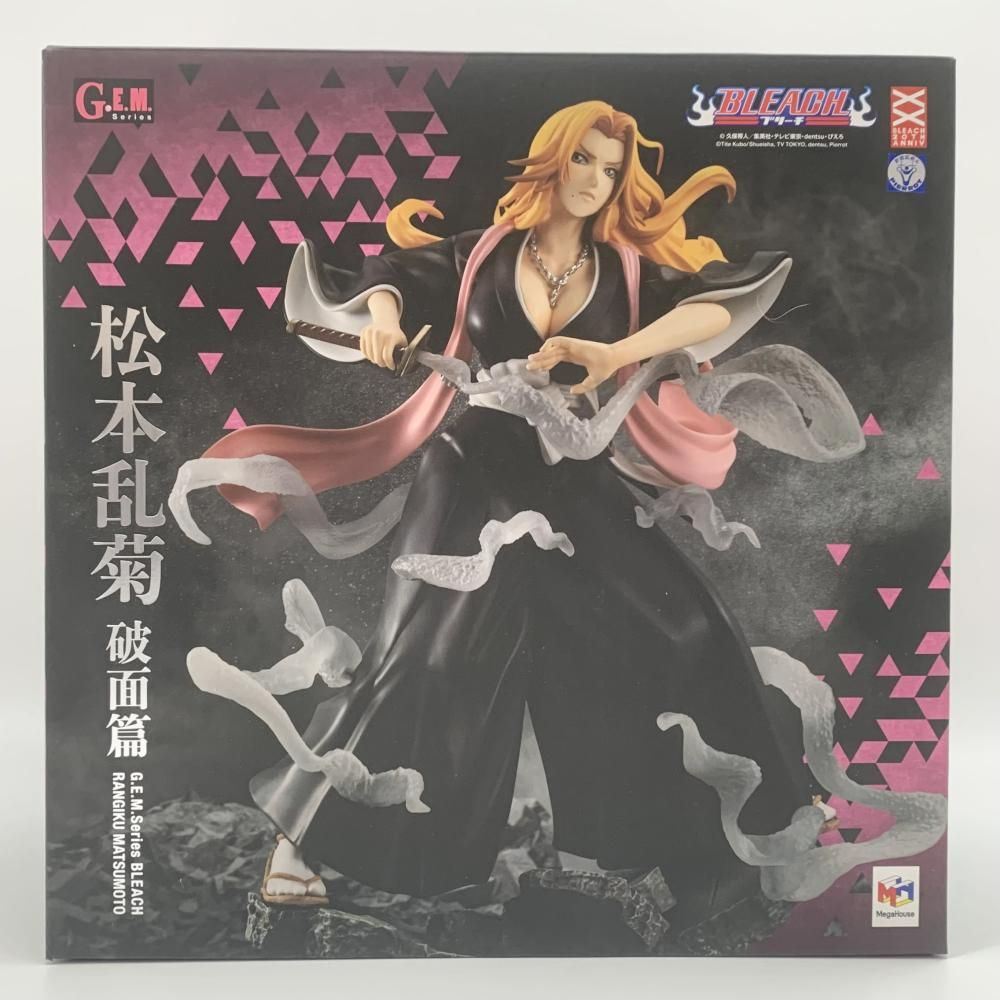 中古】開封 G.E.M.シリーズ 松本乱菊 破面篇 メガハウス BLEACH