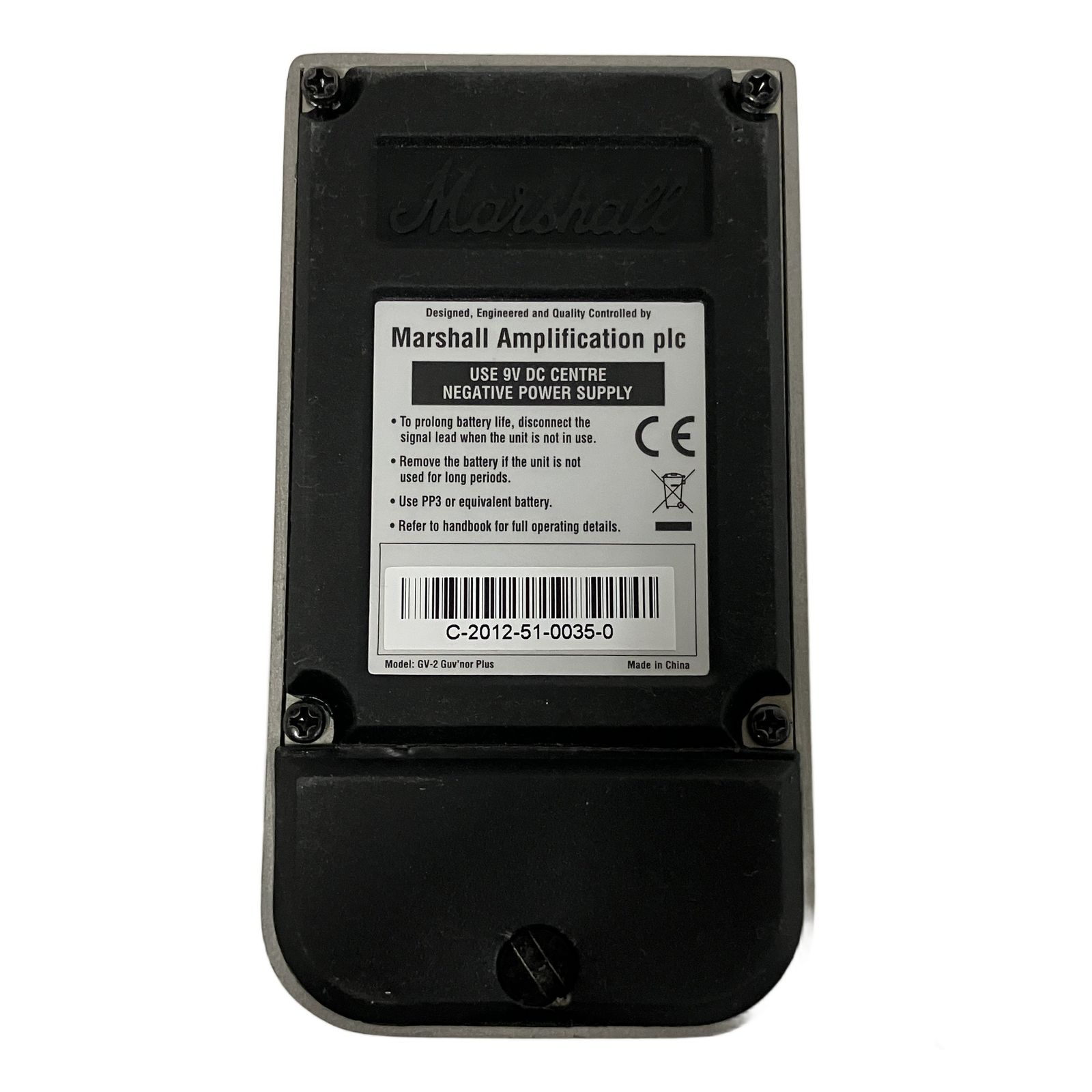 Marshall GUV'NOR PLUS GV-2 エフェクター マーシャル 中古B10853939