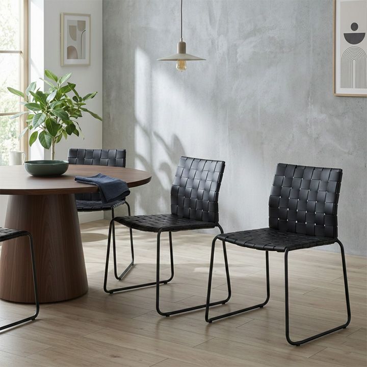 フォローで5%OFF☆【開梱設置付き】クラッシュゲート ダイニングチェア