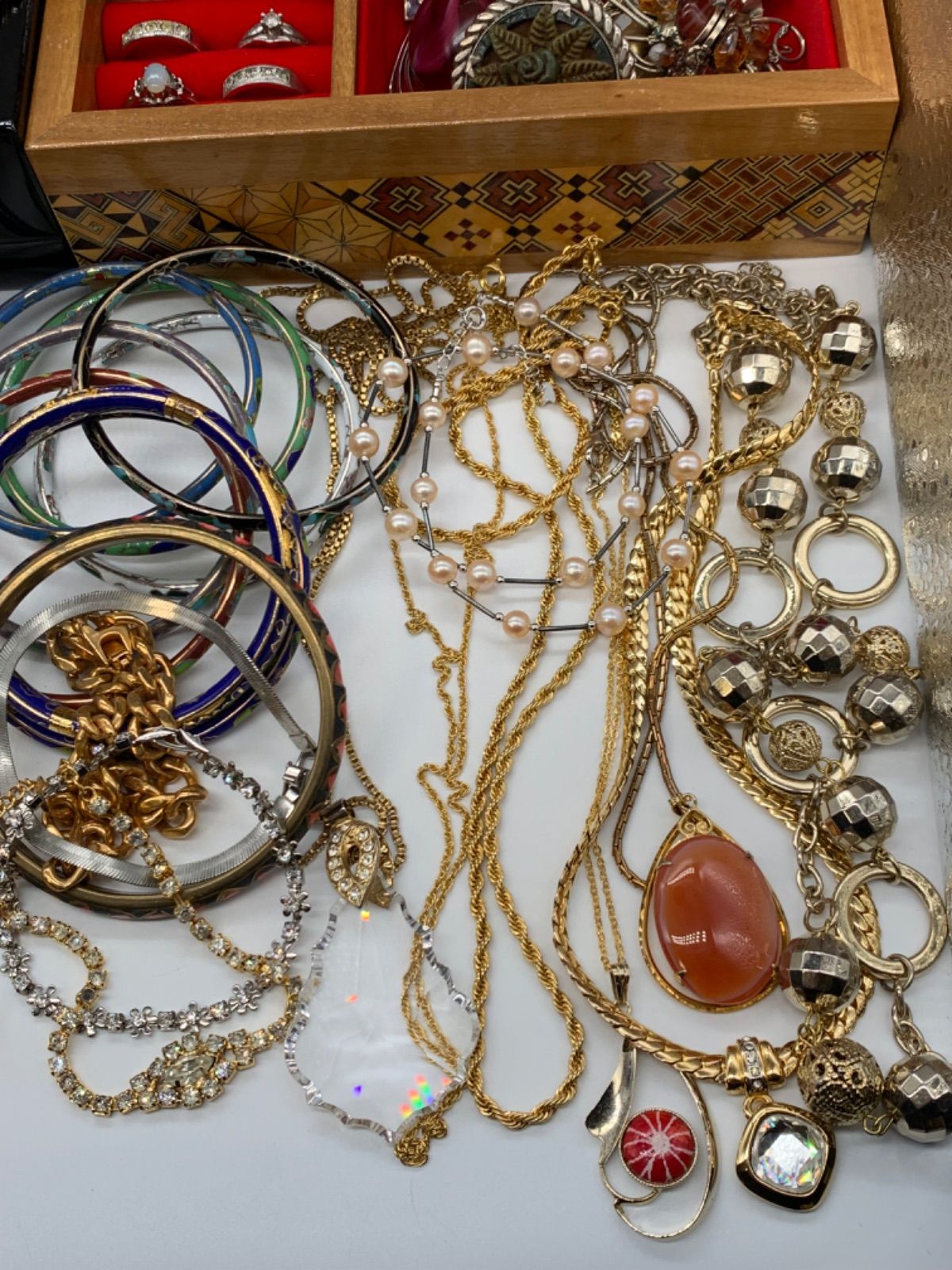 遺品整理 生前整理 アクセサリー まとめ売り ネックレス リング