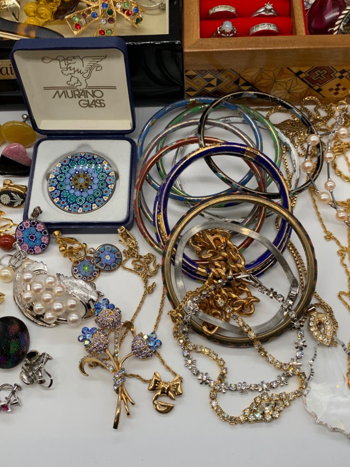 遺品整理 生前整理 アクセサリー まとめ売り ネックレス リング