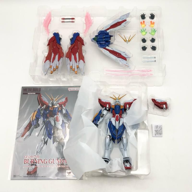 中古】開封 METAL BUILD ゴッドガンダム＆ゴッドガンダム弐 (セカンド