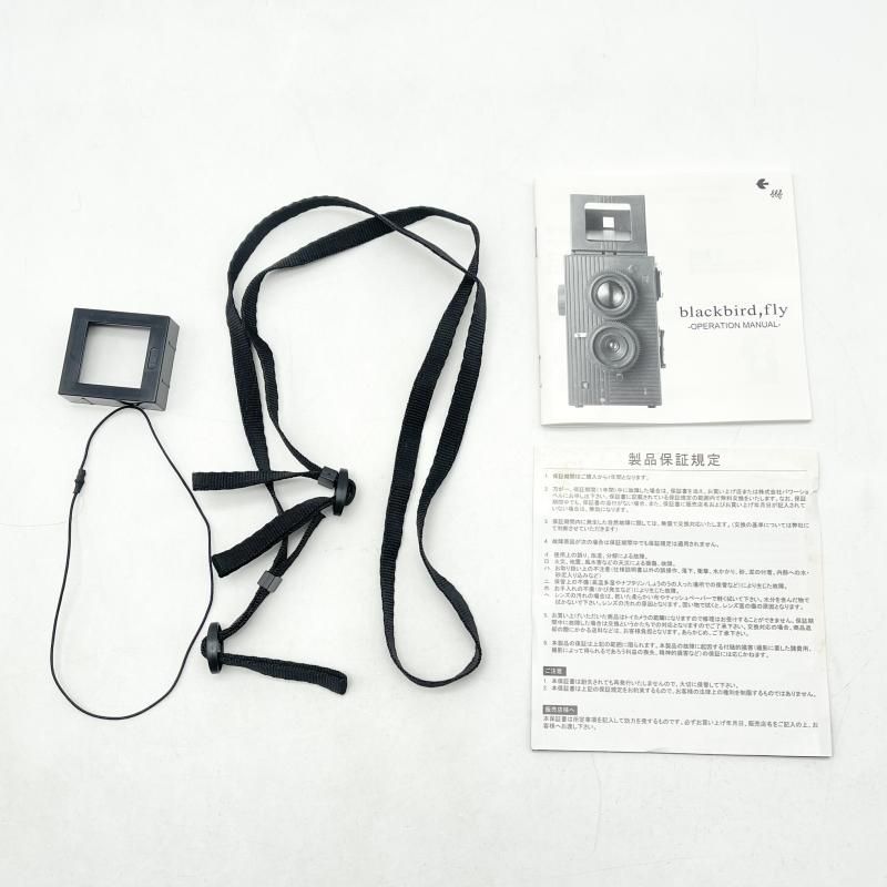 中古】開封 blackbird,fly 35mm 2眼レフカメラ ピンク PowerShovel