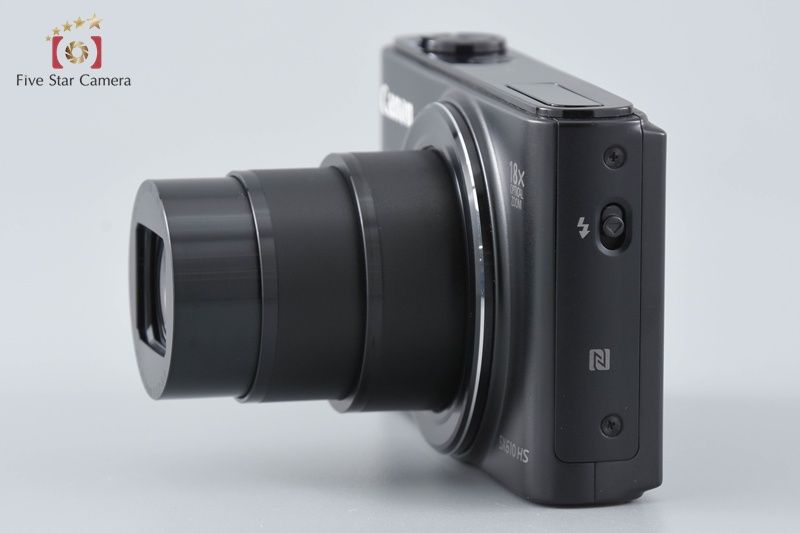 中古】Canon キヤノン PowerShot SX610 HS ブラック コンパクト