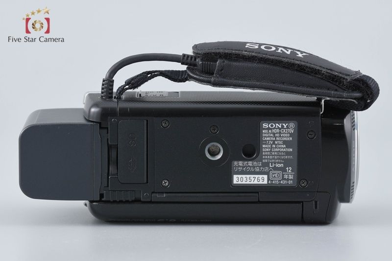 中古】SONY ソニー HDR-CX270V クリスタルブラック デジタルビデオ
