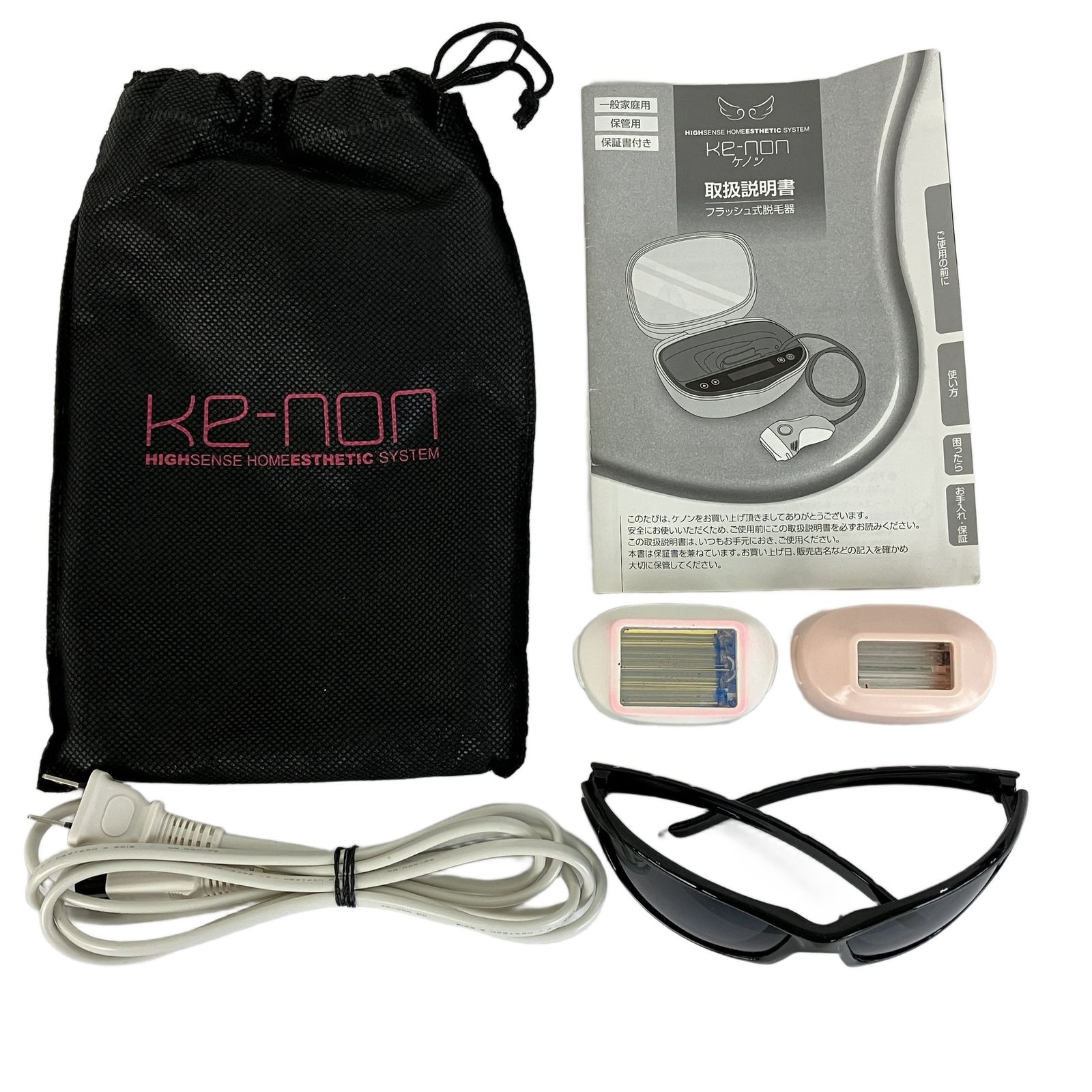 ケノン エムテック　脱毛器　中古 エムテック NIPL-2080 Ver.6.2 ケノン KENON フラッシュ式 脱毛器 中古