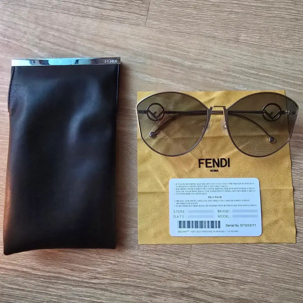 FENDI FS343 ブラウン サングラス ケース付き✨ FENDI フェンディ サングラス ブラウン ケース 含む - メルカリ