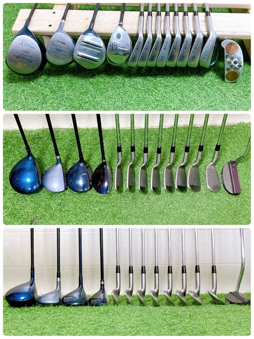 H9 ミズノ 初心者オススメ ゴルフクラブ メンズセット 右利き 13本