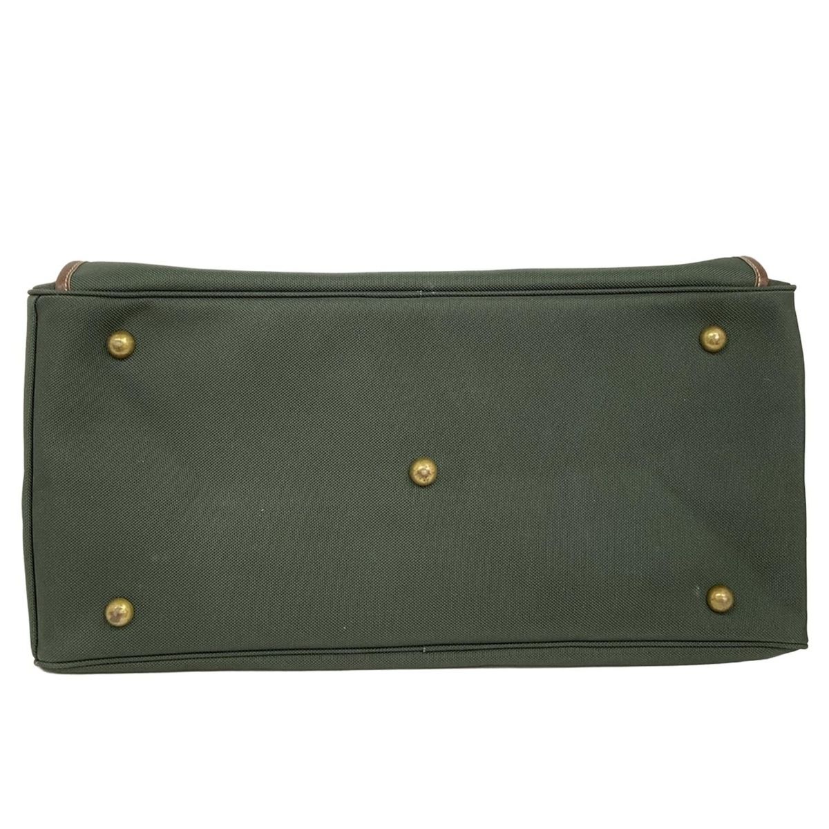 Samsonite(サムソナイト) ボストンバッグ - ダークグリーン×ブラウン