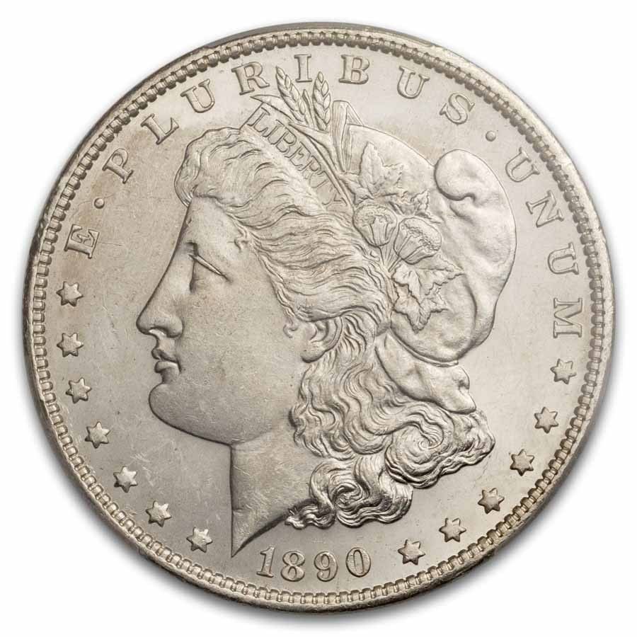 1890-O モルガン・ダラー MS-63 PCGS - メルカリ