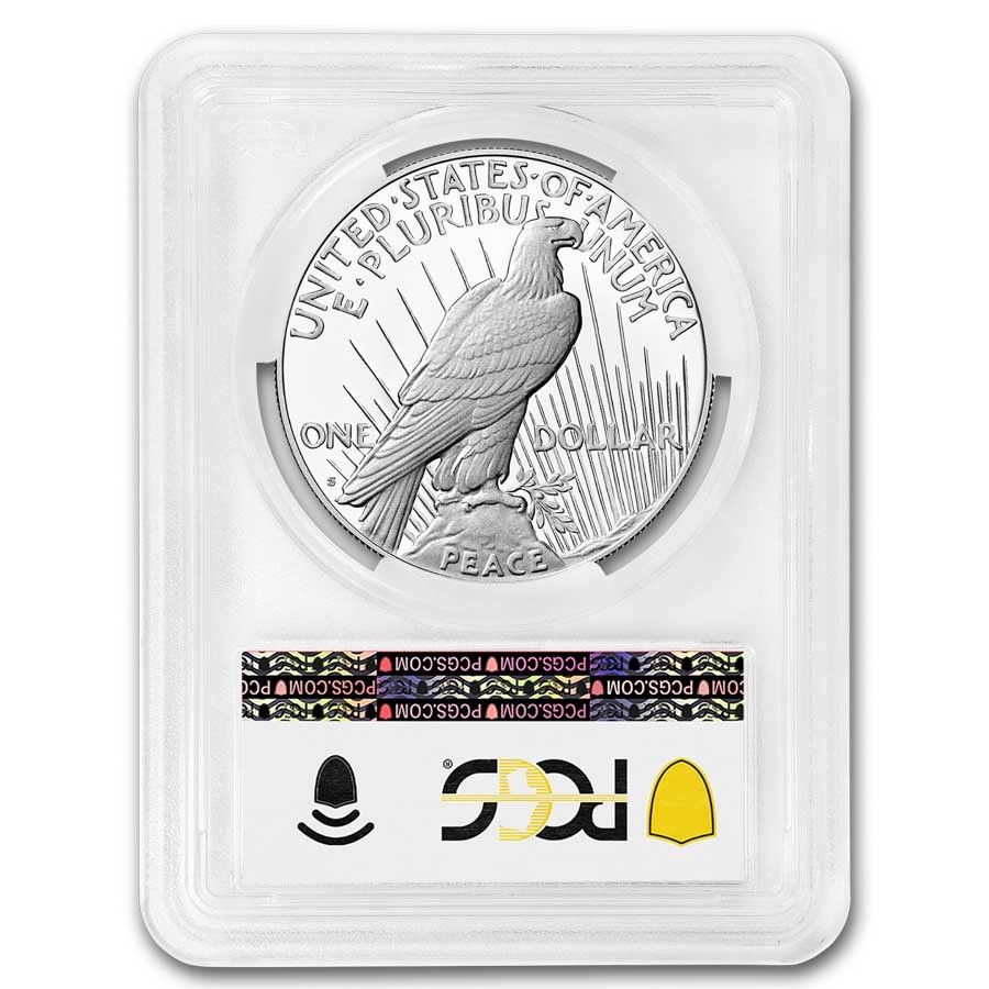 2024-S プルーフ銀貨 平和ドル PR-70 PCGS (発行初日) - メルカリ