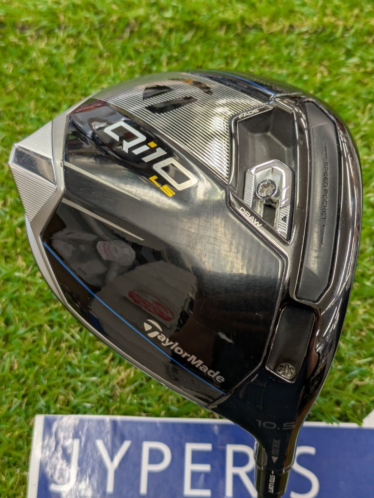 Dr【中古品】テーラーメイド Qi10 LS 10.5°/ 65S 右用 TENSEI AV
