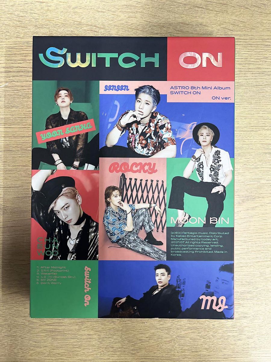 ASTRO CD 8th Mini Album SWITCH ON On ver./OFF ver. 2点まとめ