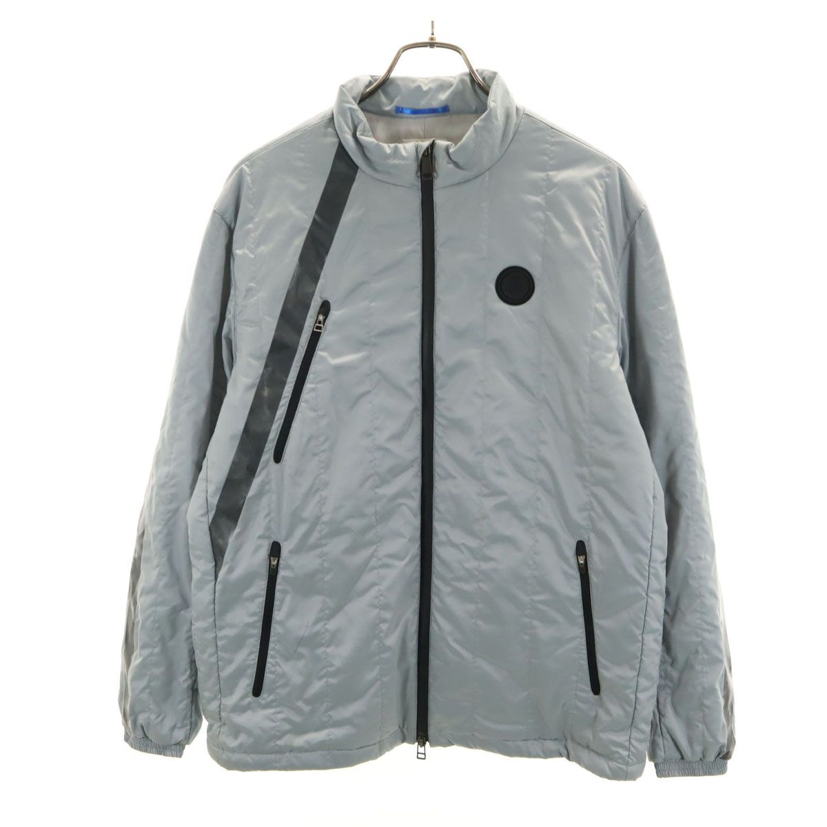 LANVIN SPORT ランバンスポール 中綿ジャケット 42 グレー メンズ 古着