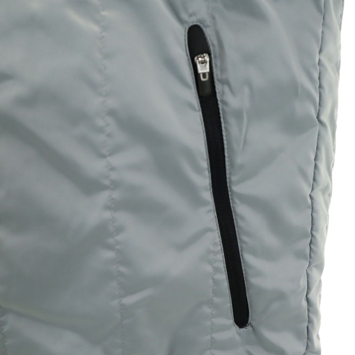 LANVIN SPORT ランバンスポール 中綿ジャケット 42 グレー メンズ 古着