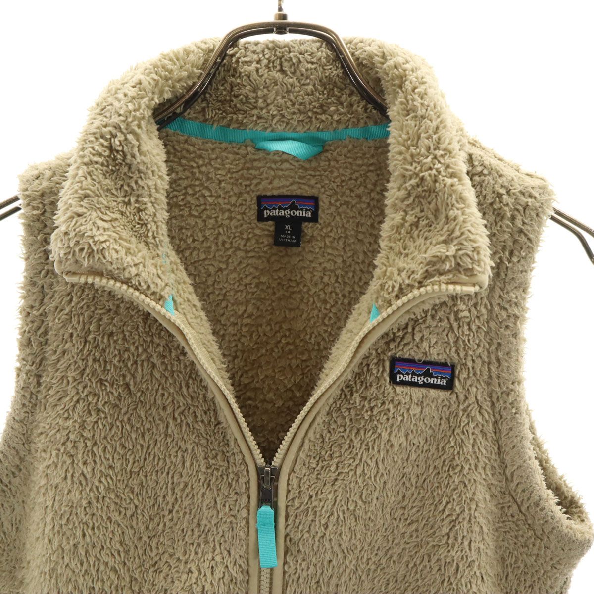 patagonia パタゴニア フリース ベスト XL ベージュ 65490 アウトドア 