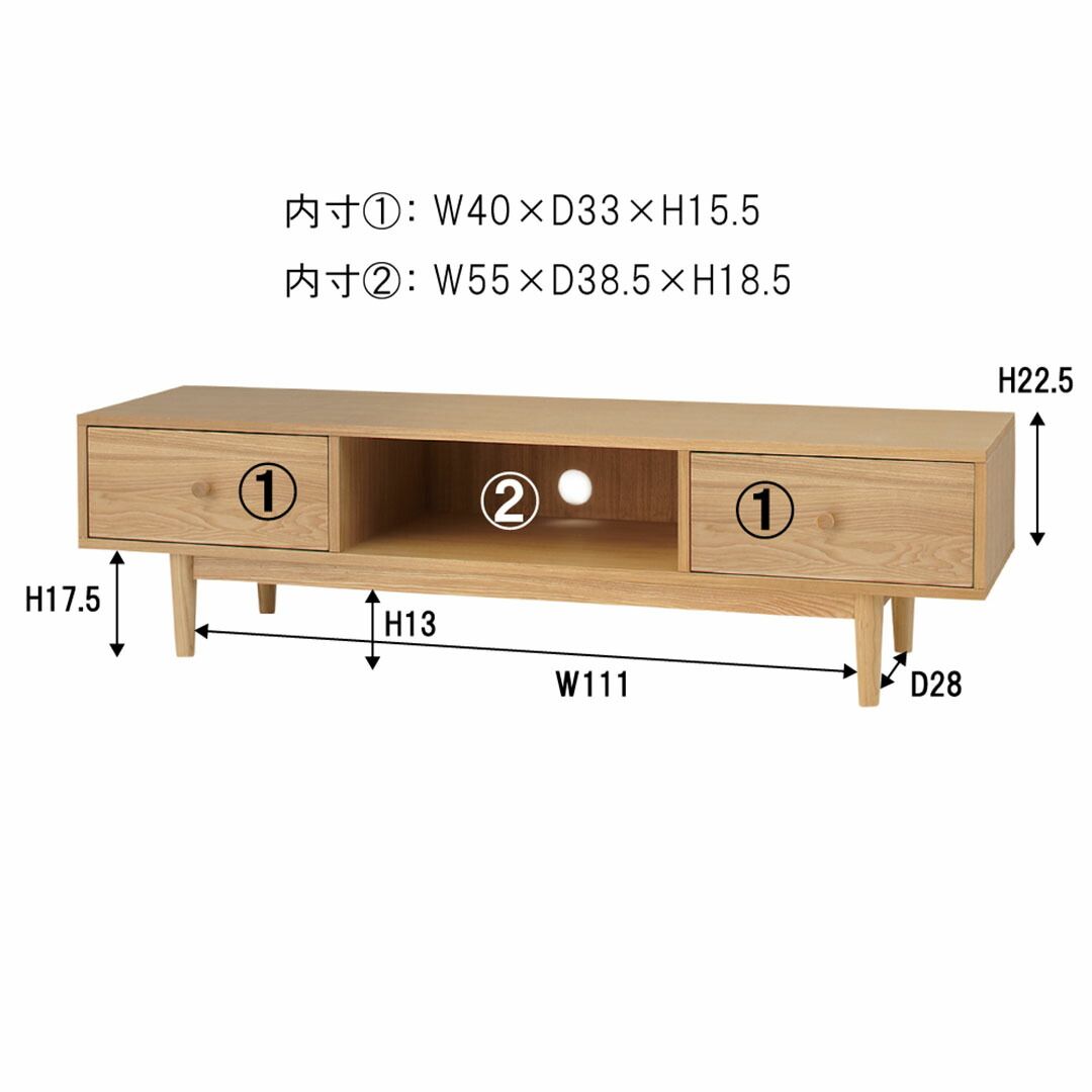 フォローで5%OFF☆【開梱設置付き】テレビボード 幅150cm モデルルーム