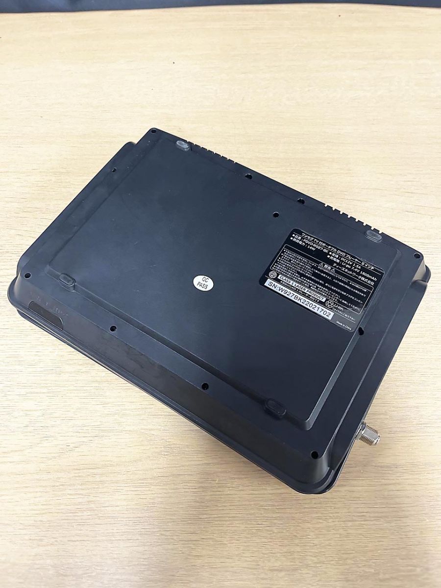 TEES ティーズネットワーク ワンセグ TV 付 ポータブル DVD プレーヤー