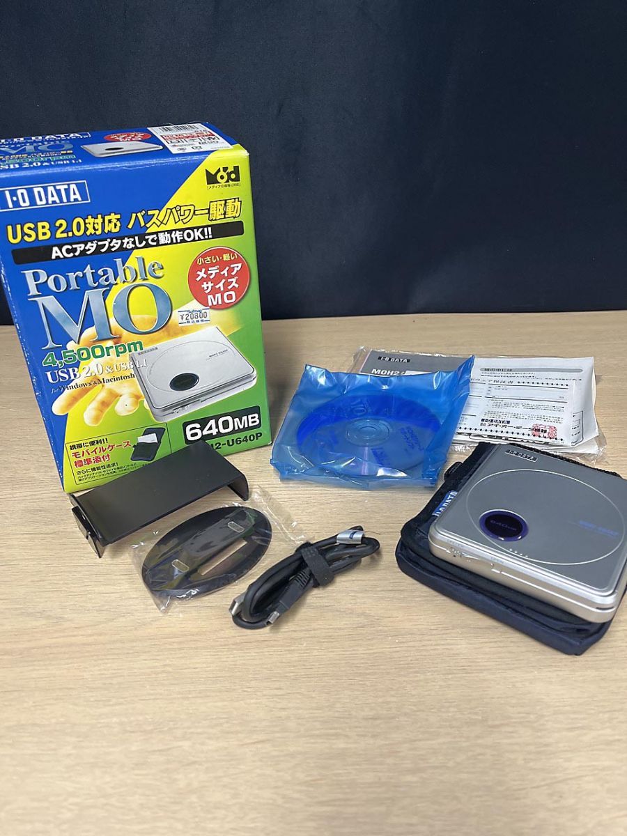 ジャンク品】 I-O DATA アイ・オーデータ MOドライブ バスパワー MOH2