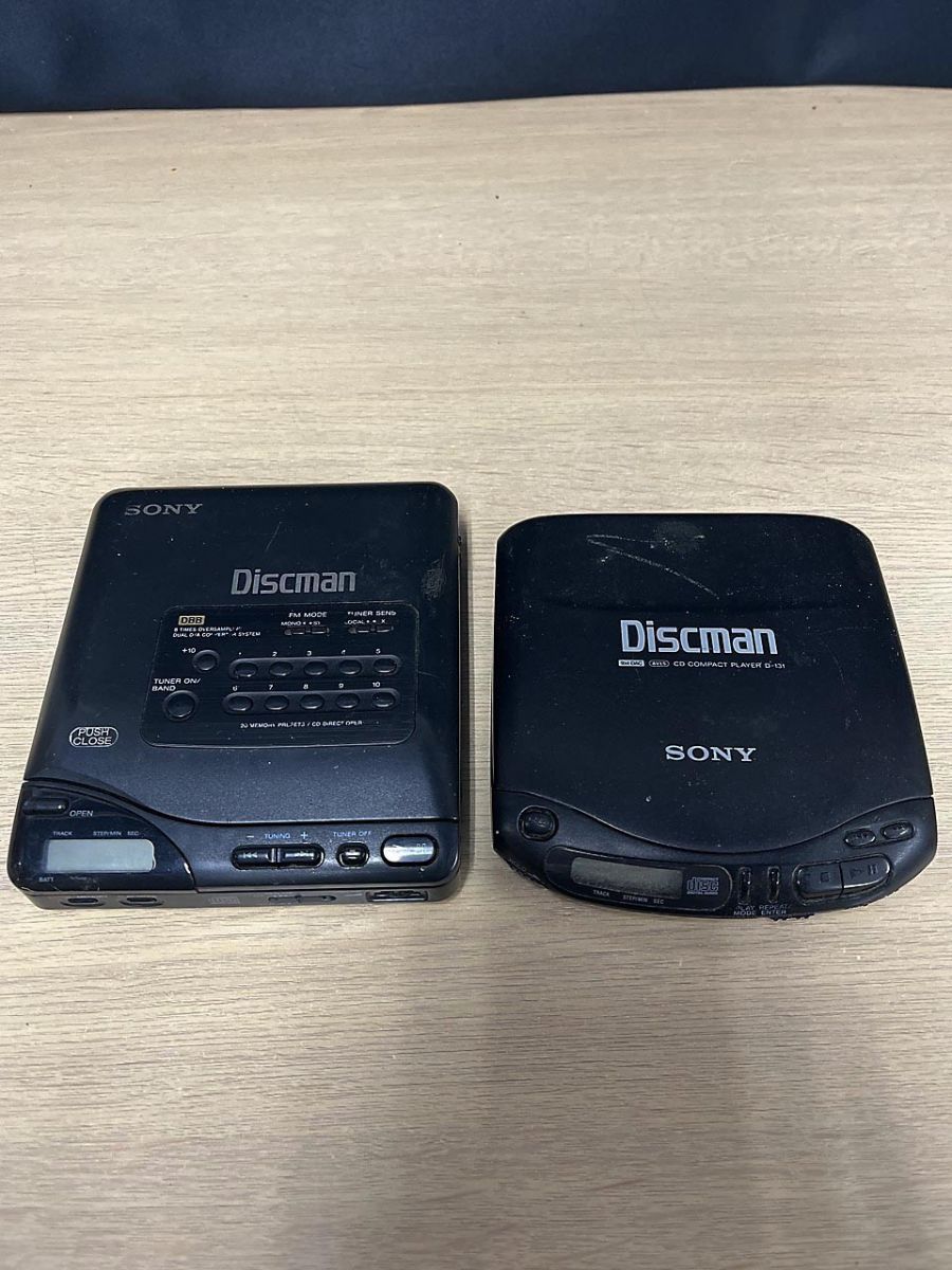 ジャンク品】 SONY ソニー Discman ディスクマン ポータブルCD