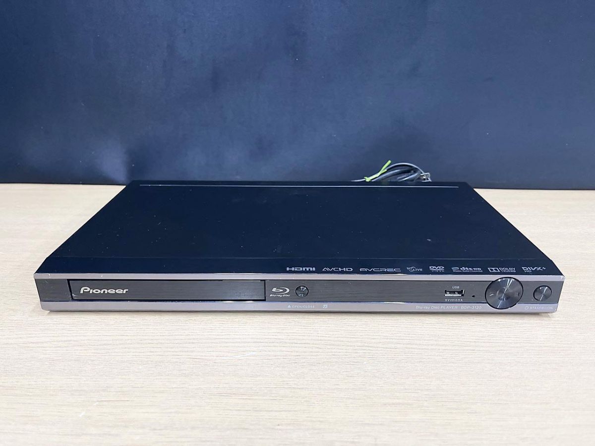 Pioneer パイオニア Blu-ray ブルーレイディスクプレーヤー BDP-3120-K
