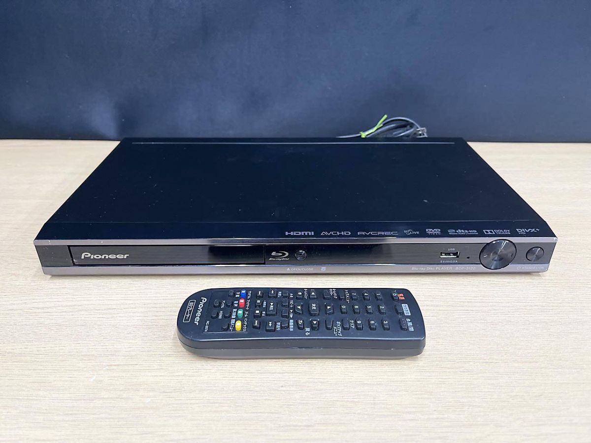 Pioneer パイオニア Blu-ray ブルーレイディスクプレーヤー BDP-3120-K
