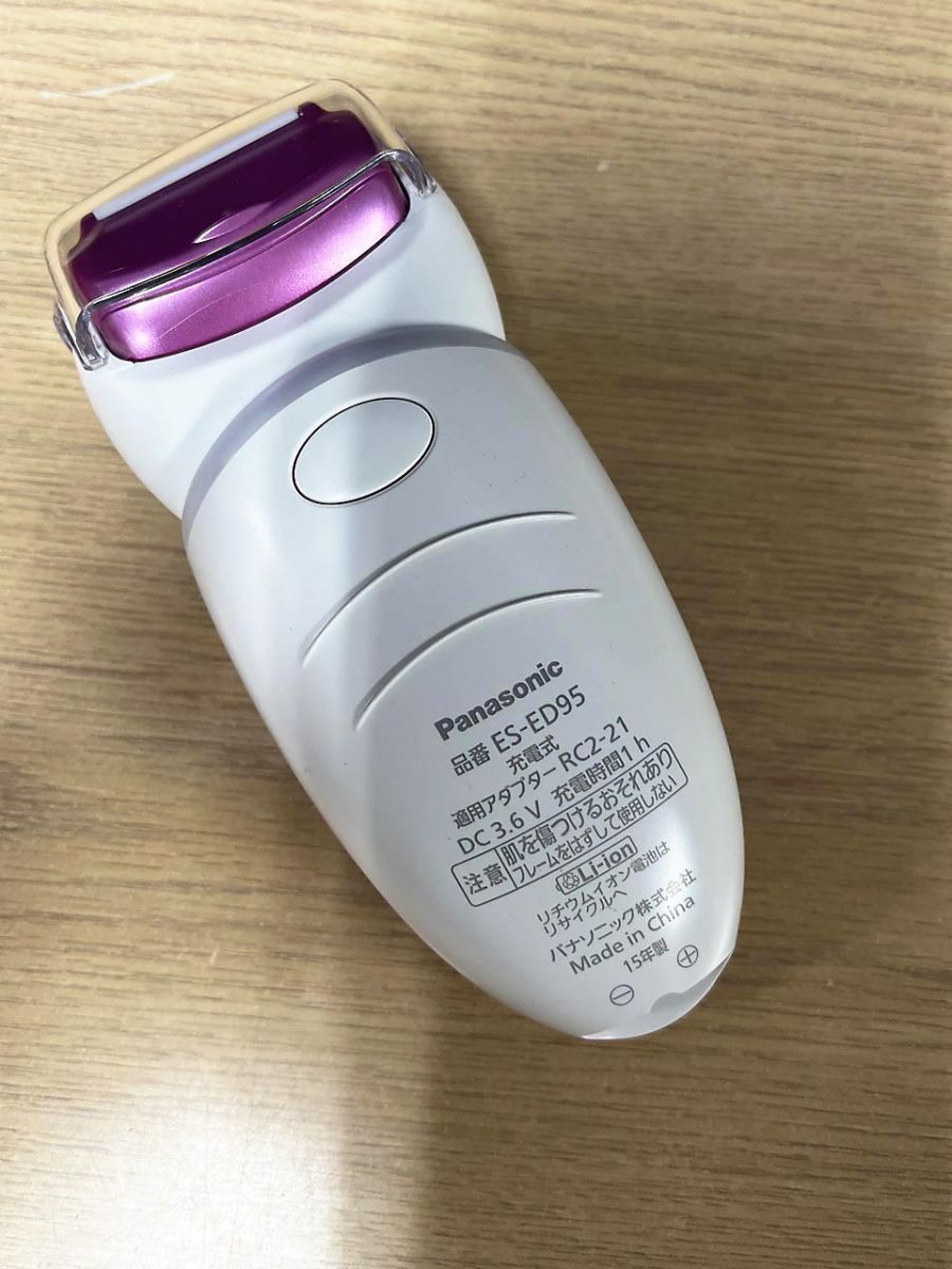 美品】 Panasonic パナソニック 脱毛器 Soie ソイエ ES-ED95 - メルカリ