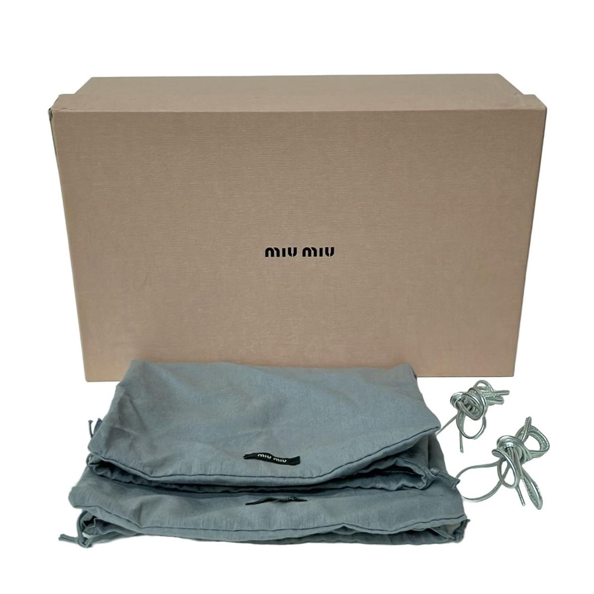 miumiu(ミュウミュウ) パンプス 38 1/2 レディース - 黒 - メルカリ