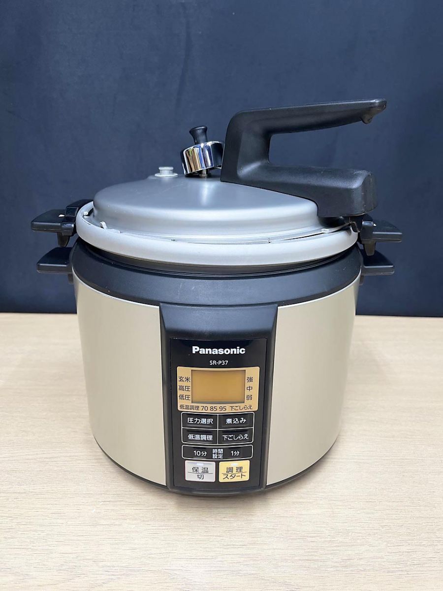 Panasonic パナソニック マイコン 電気 圧力鍋 SR-P37-N 3.7L - メルカリ