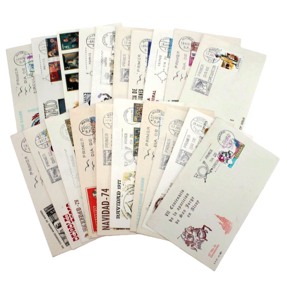 大量350枚】スペイン FDC 初日カバー・記念カバー ※重複あり 1972札幌