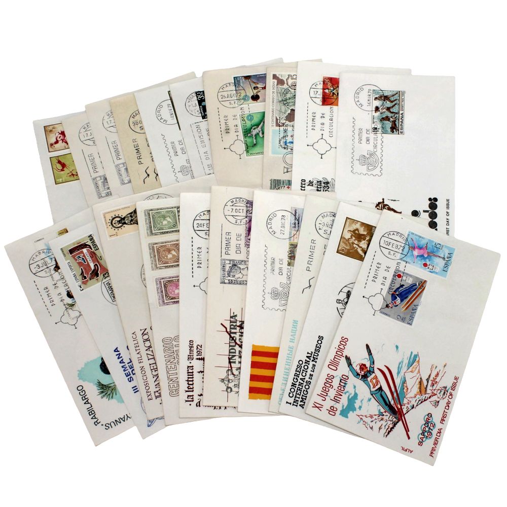 大量350枚】スペイン FDC 初日カバー・記念カバー ※重複あり 1972札幌